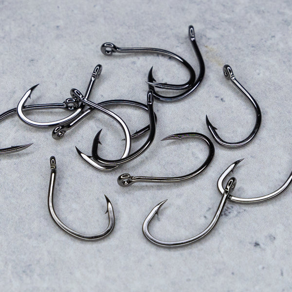 2017 new black fishing hook Fulling Mill Tactical Big Bug 12 winning bass AquaTalon Traditional Salmon/Steelhead Hook -