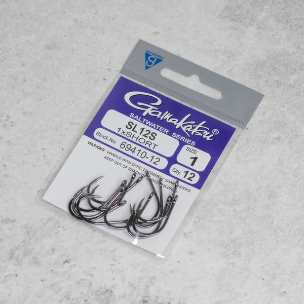 Gamakatsu SL12S Short Hook – Space Coast Flies