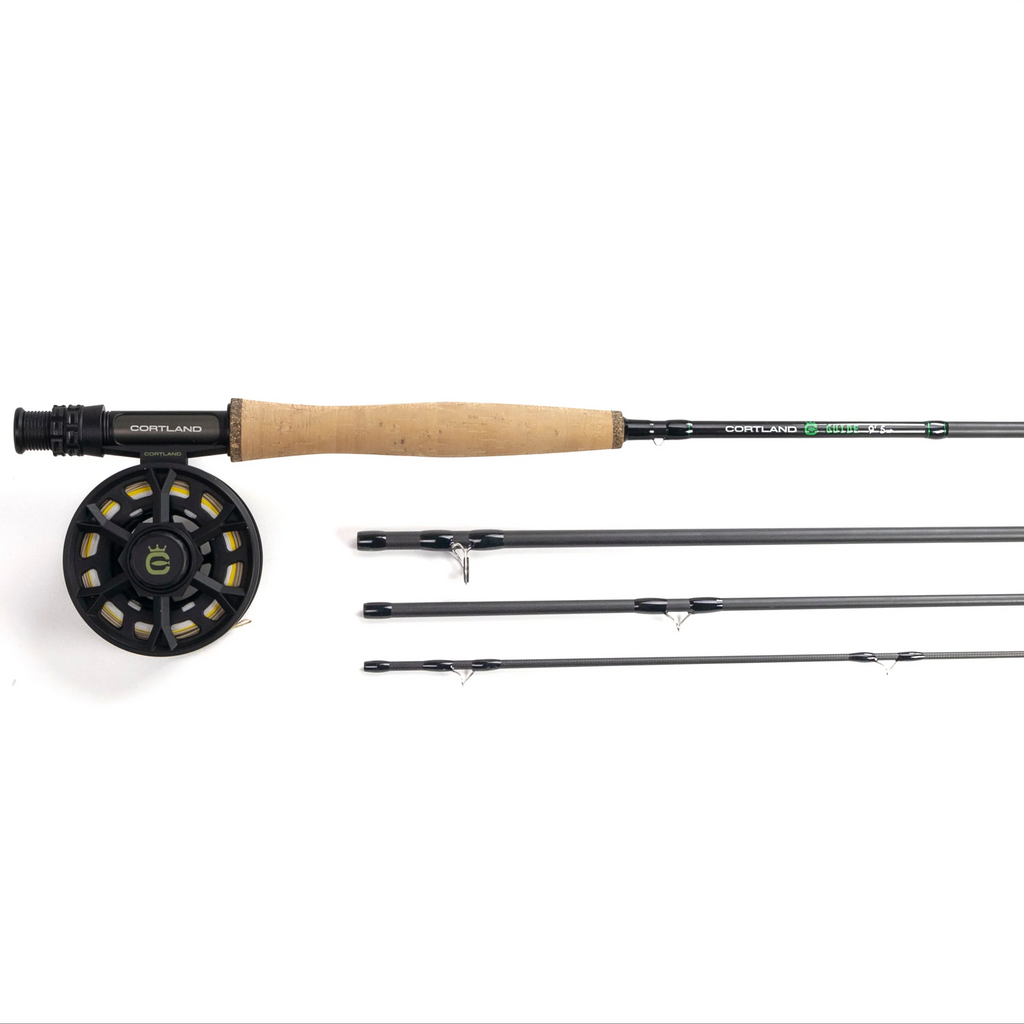 cortland fairplay fly reels Fishing Outfit The rod is fitted with an aluminium reel seat and a premium cork handle Cortland Guide Series 3-5 Fly