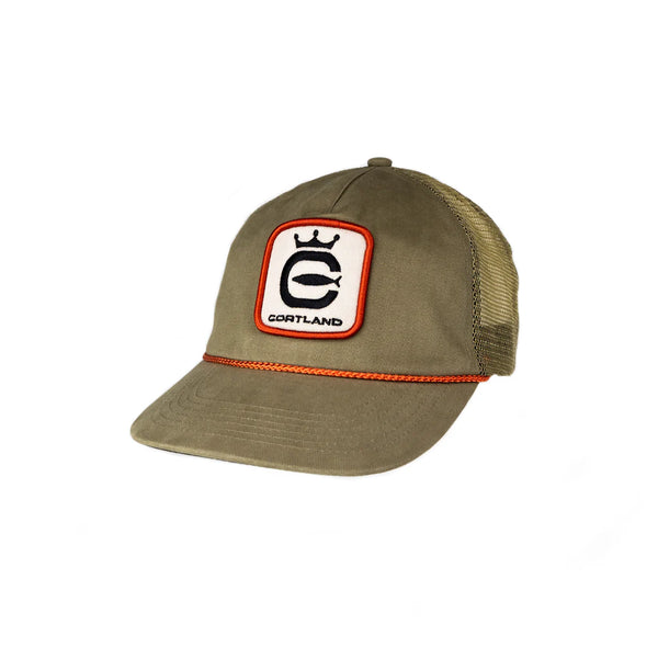 Cortland Orange Captain Hat