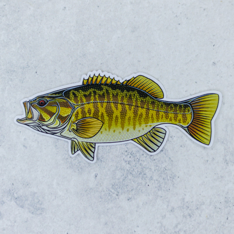 Smallmouth Bass Sticker