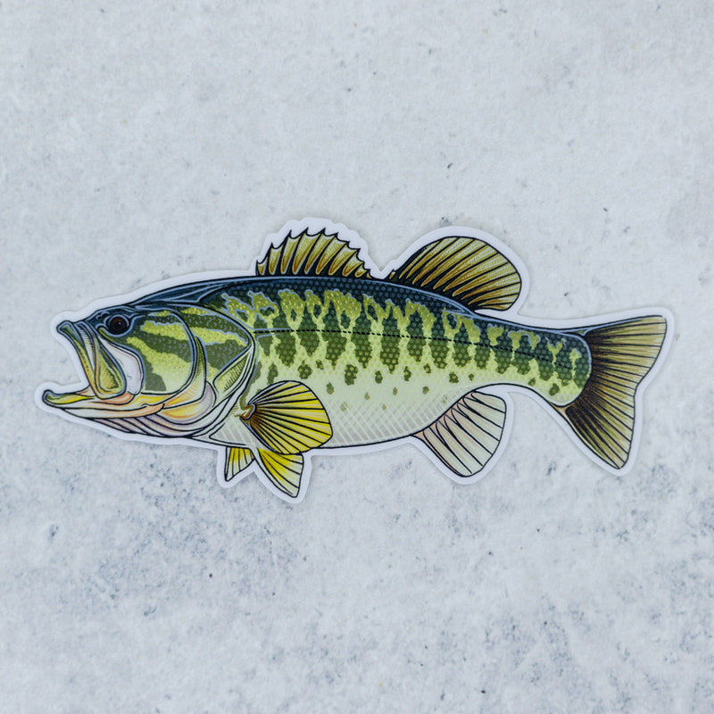 Largemouth Bass Sticker