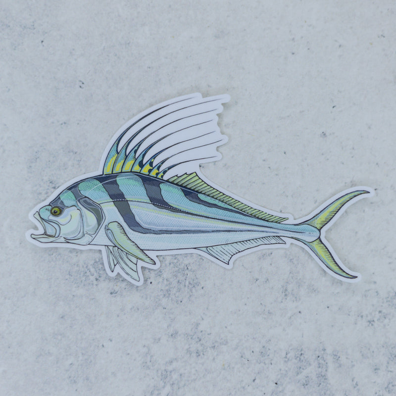 Roosterfish Sticker