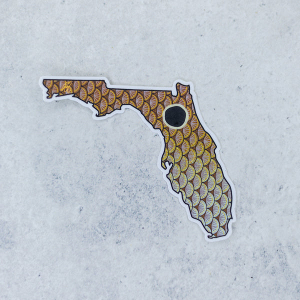 Florida Redfish Sticker