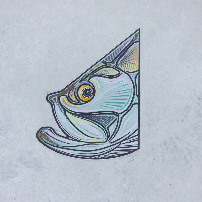 Tarpon Roll Sticker