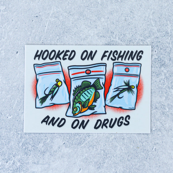 Drewlr Hooked Sticker