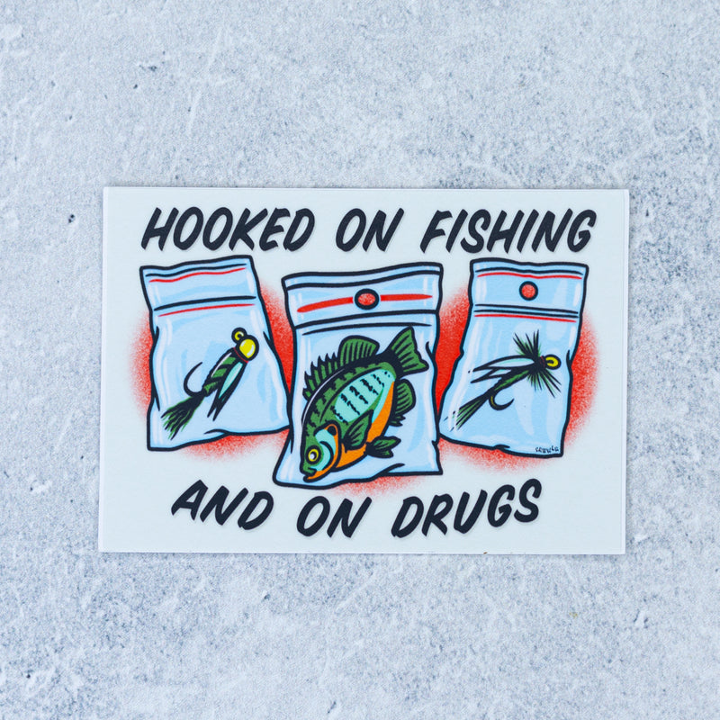 Drewlr Hooked Sticker