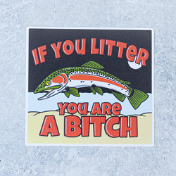 Drewlr Litter Sticker