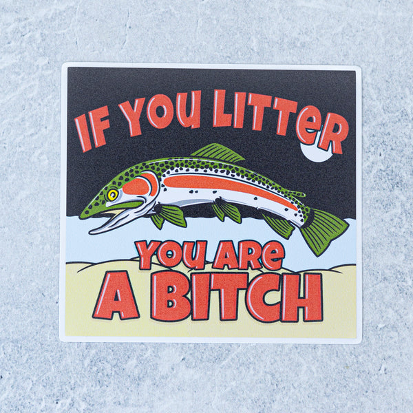 Drewlr Litter Sticker