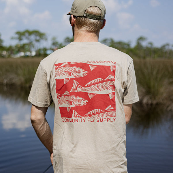 Community Redfish Tee by Drewlr