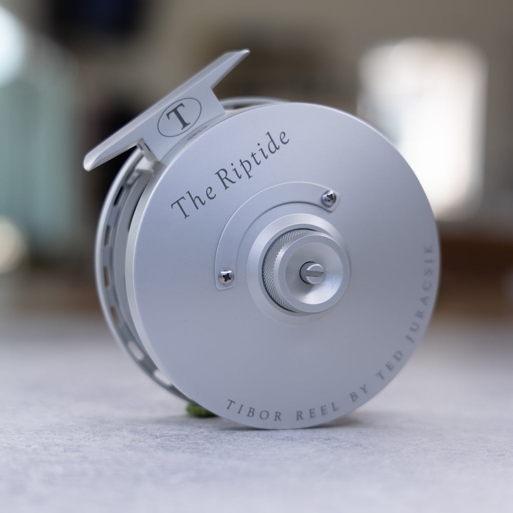 Tibor Riptide Reel - Silver Frost – Space Coast Flies