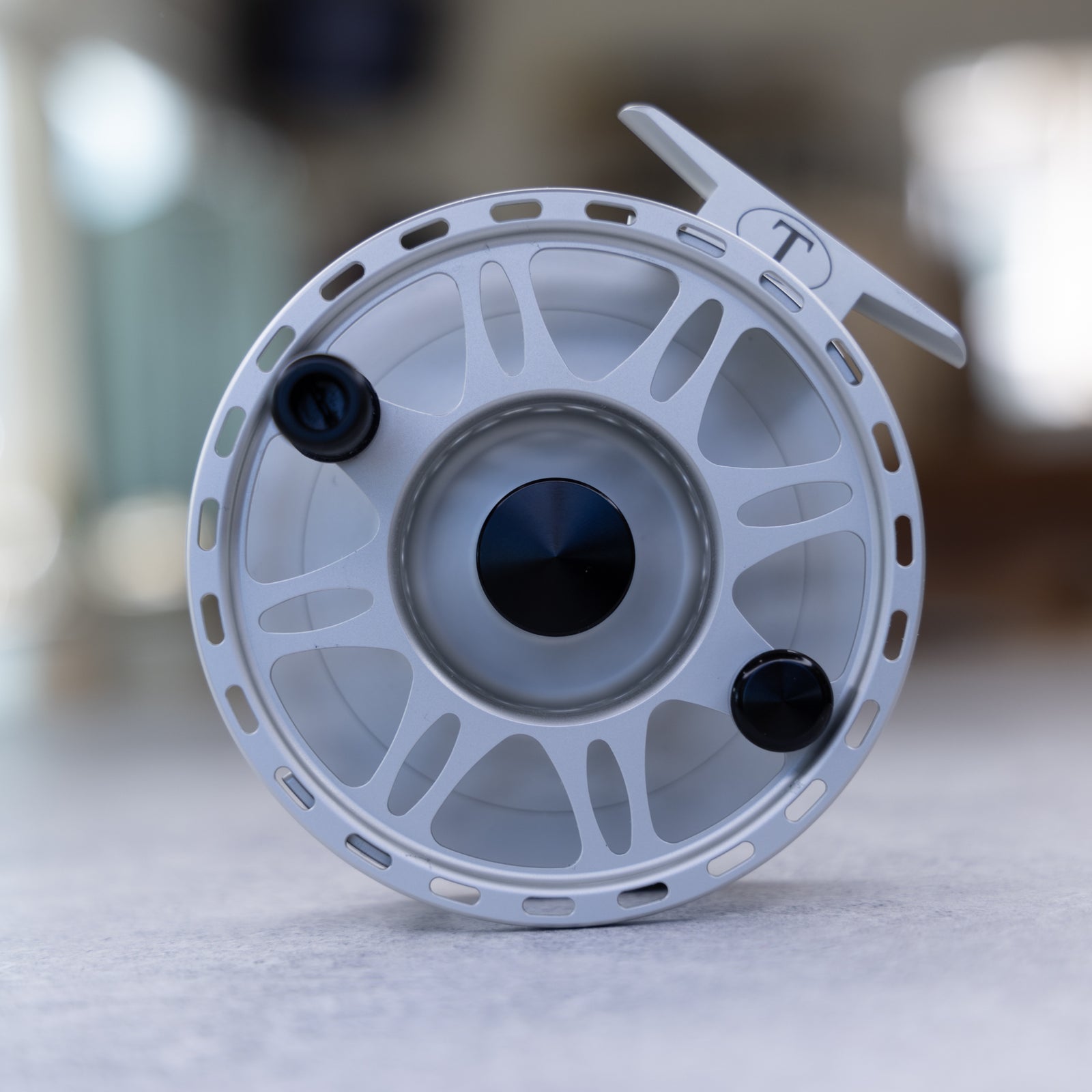 Tibor Riptide Reel - Silver Frost – Space Coast Flies