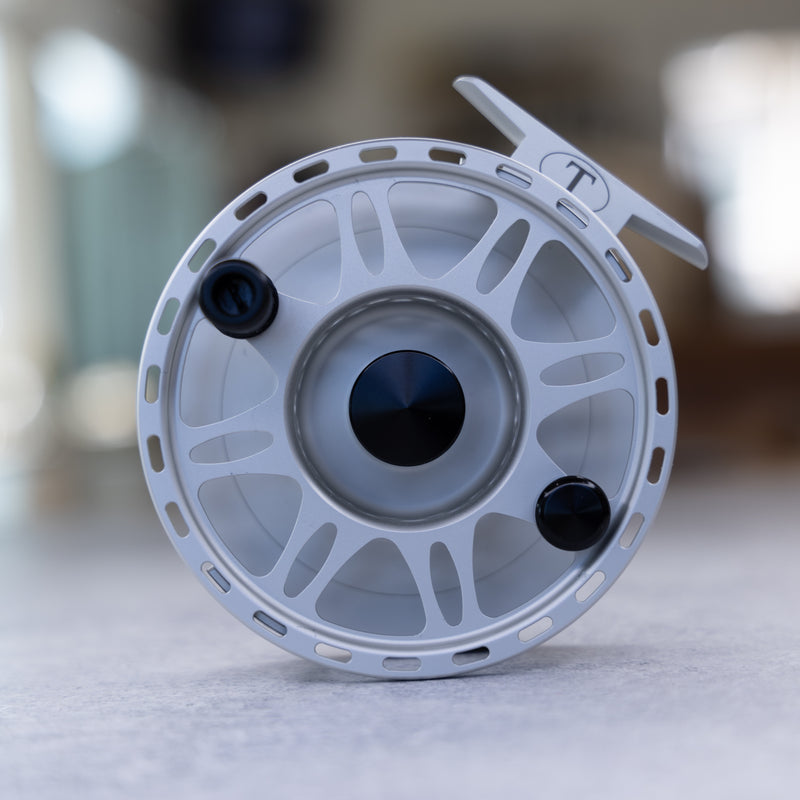 Tibor Riptide Reel - Silver Frost – Space Coast Flies