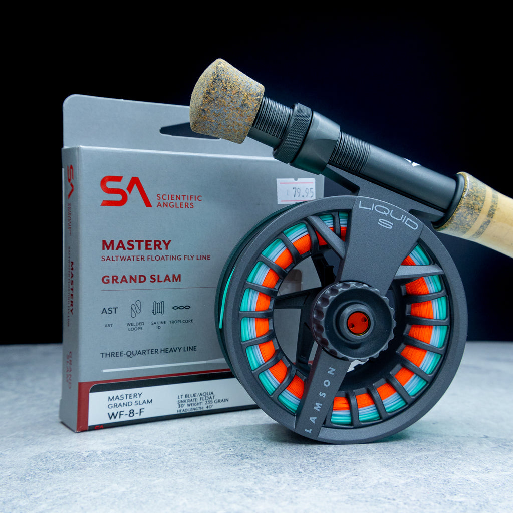 Lamson Liquid Combo w/SA Grand Slam Fly Line – Space Coast Flies