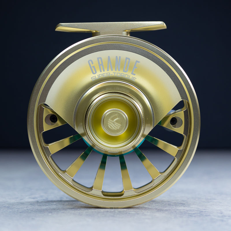 brass fly reel Custom Abel TR (Builder) Every step Redington Grande 5/6/7 Fly Reel