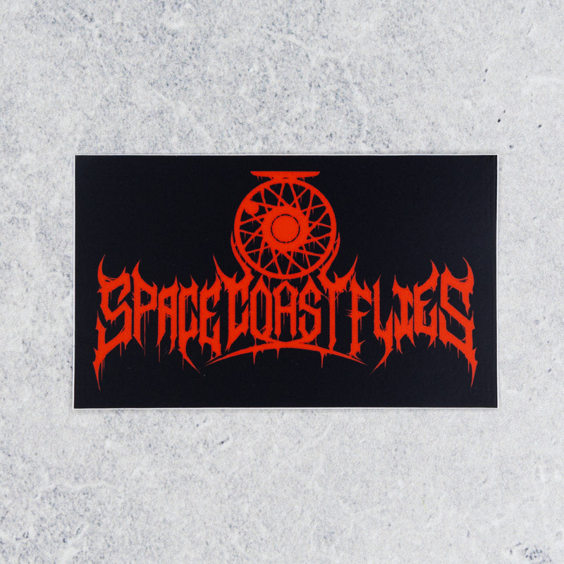 4" Death Metal Sticker