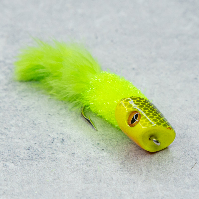 SS Howitzer Baitfish Popper - Chartreuse