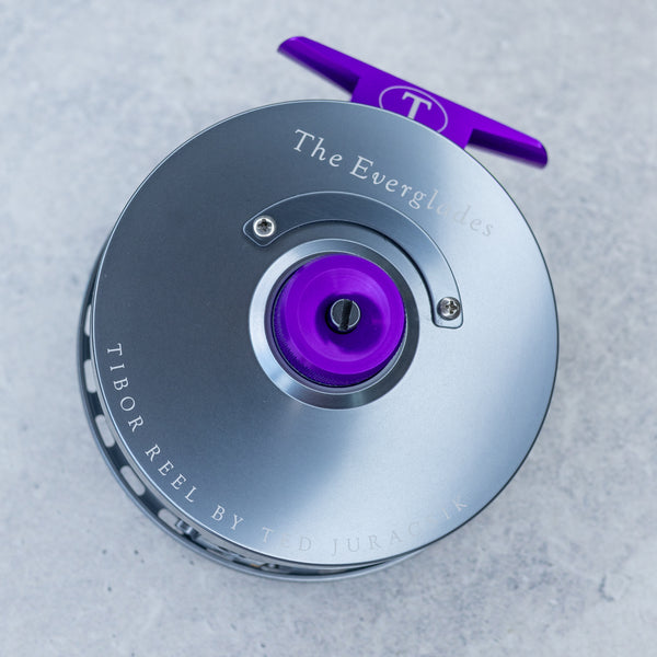 Tibor Everglades Reel - Graphite/Violet