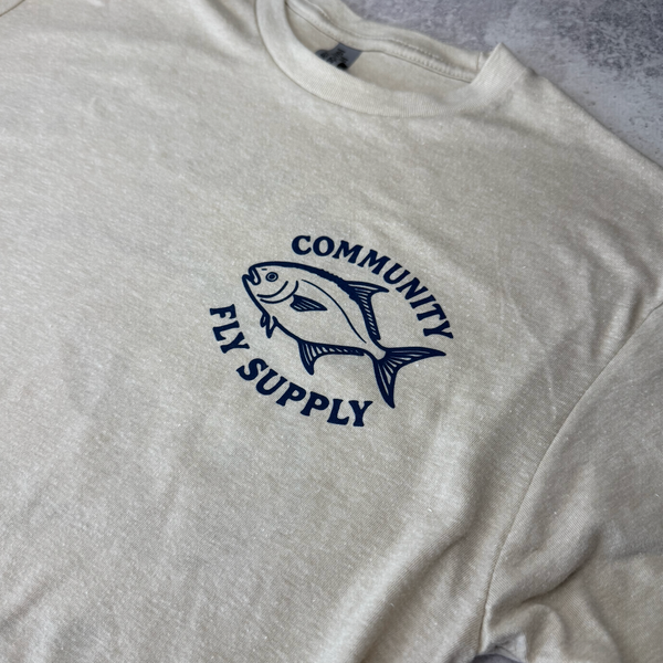 Community Pompano Tee - Cream