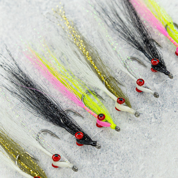 best saltwater fly fishing lures First Cast Beginner Assortment tied flies including best practices and how to fish each fly Saltwater Flies For Fly Fishing