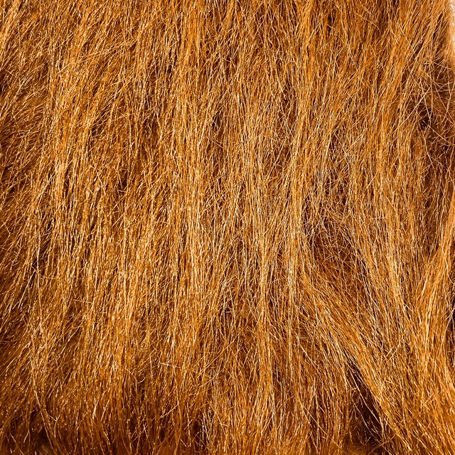 rust brown craft fur