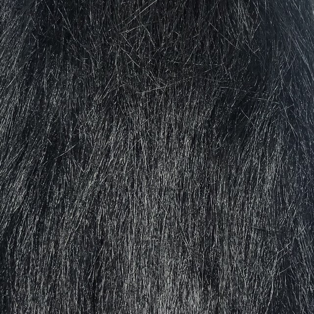 black craft fur