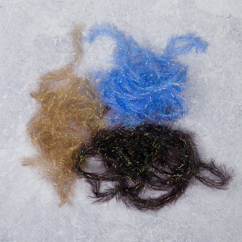 Crystal Tri-Lobal Hackle 3/4"
